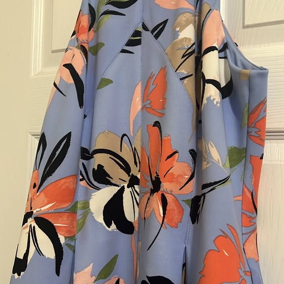 Vince Camuto Fit and Flare Halter Dress size 14 - Picture 2 of 11